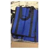 Box lot of fabric shopping bags
