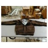Lot of 9 New Burks Bay Brown Suede Bomber