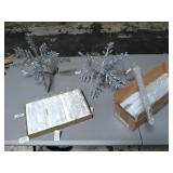 Lot of assorted Plastic  Crystal ornaments, all