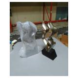 Lot of 2 Decorative Art statues