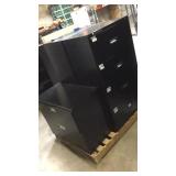 Lot of 3 Hon filing cabinets