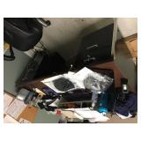 Metal leg office desk