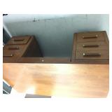Solid wood office desk