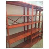 Set of Warehouse shelving