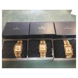 3 Bulova 97B103 men’s gold colored watches Brand