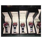 Lot of 5 Pedre stainless steel watches