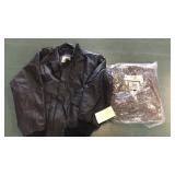 Lot of 6 Burks Bay leather bomber Jackets