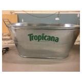 Pair of Tropicana beverage tubs