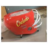 Chelada helmet grill