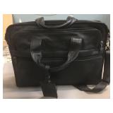 Tumi leather satchel