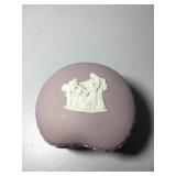 Wedgwood Lavender and white trinket box
