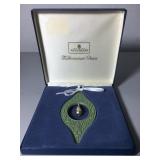 Wedgwood Millennium Gems 1998 Sage Green w/ pearl
