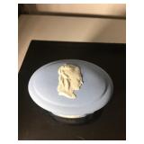 Wedgwood Blue and white trinket box