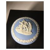 Wedgwood Blue and white trinket box