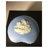 Wedgwood Blue and white trinket box