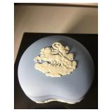 Wedgwood Blue and white trinket box