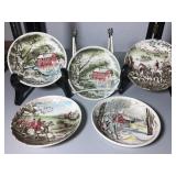 Set of Vintage Johnson Bros 4” plates