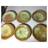 Set of vintage dishes
