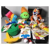 Lot of 1997 Kellogg’s bean bag breakfast bunch
