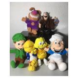 Lot of 1998 General Mills Breakfast Pals plush