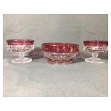 King Crown Mayo Bowl and matching side dishes