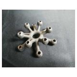 Dansk iron candle holder