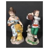 Pair of vintage figurines