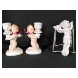 Lot of 3 Angel Cherubs