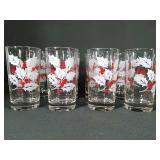 8 Holiday beverage glasses