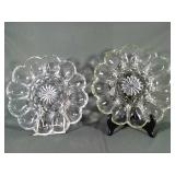 2 deviled egg plates