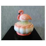 Cute Flamingo trinket box