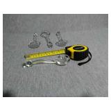 Lot of 4 Candlewick Lead spoons