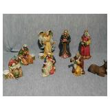 Porcelain Nativity scene figurine