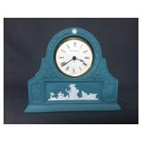 Wedgewood Teal Jasper wear mantle clock