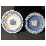 Pair of Wedgwood pin trays
