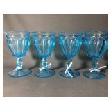 1776 Colonial Antique Blue Mist Westmoreland Glass