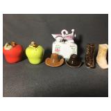 Lot of vintage salt and pepper shakers