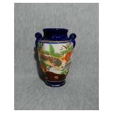Japanese vase hand painted