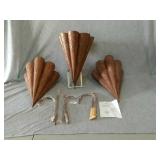Lot of 3  New wall planters