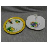 Lot of 2 Lemon Nappy plates