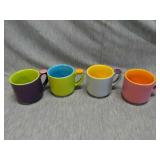 Lot of 4 coffee mugs