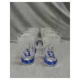 Lot of 6 water glasses