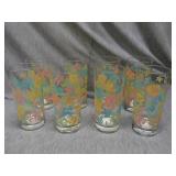 Lot of 8 Libby glasses