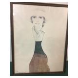 Framed “Rosamond” print