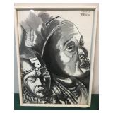 Framed African Art