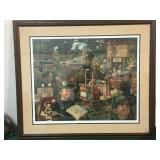 Bob Byerley signed limited edition framed and
