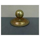 Vintage Brass ball ashtray