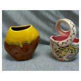 Lot of 2 planters