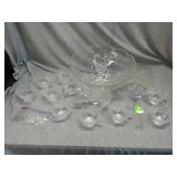 14 pc punch bowl set