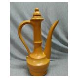 Old Terracota decorative teapot